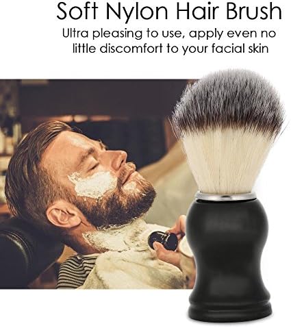 Shaving Kit for Men, 3 IN 1 Shaving Brush Set with Brush Stand & Soap Bowl