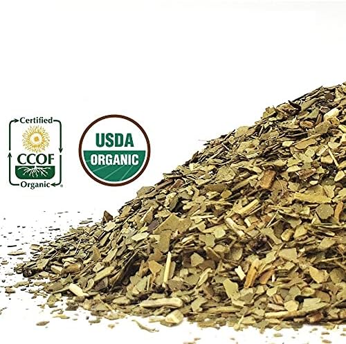 GOYERBAMATE Premium Organic Yerba Mate (Smoke Free, Pure Leaf) 4 x 500g (1.1 lbs)