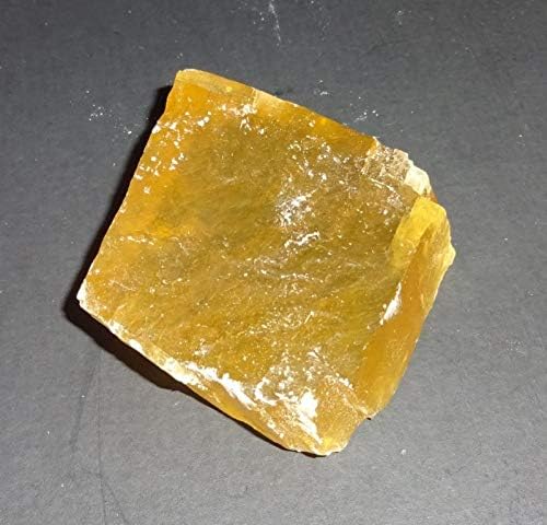 Honey Calcite from Mexico A grade choice pick free formed cluster Raw Natural Rough Crystal Healing Gemstone Collectible Display Specimen Stone 1pc med.