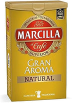 Marcilla Gran Aroma Natural Ground Coffee 250gr. Pack of 3 Units