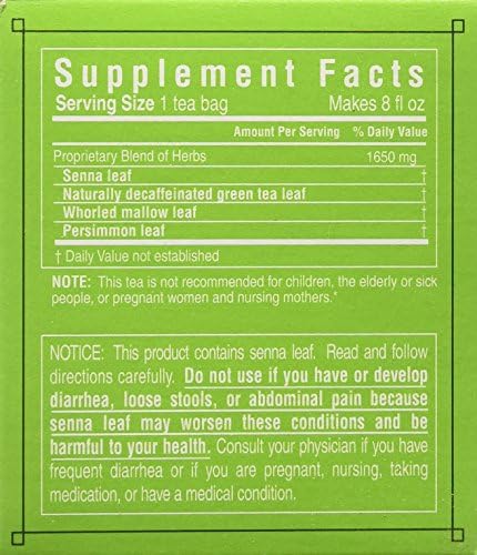 Triple Leaf Teas - Dieter's Green Herbal Tea, 20 bag