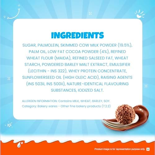 Kinder Joy Creamy Fravor- Boy,60 Grams