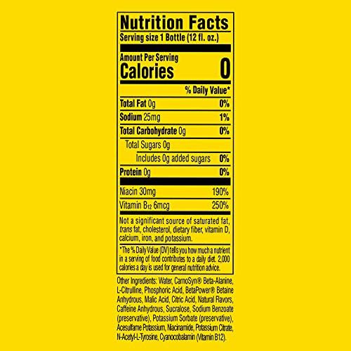 Cellucor C4 Energy Non-Carbonated Zero Sugar, Pre Workout Drink + Beta Alanine, Orange Slice, 12 Fl Oz, Pack of 12