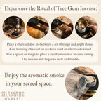 Shamans Market Copal Resin Incense - Oro - Gold 1 oz