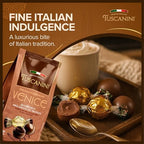 Tuscanini Fine Italian Hazelnut Milk Chocolate Truffles, Venice, 5.4oz | Gourmet Italian | Premium Gift | Perfect for Holidays & Celebrations