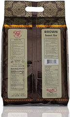 TAJ Gourmet Brown Basmati Rice, Naturally Aged, 10-Pounds
