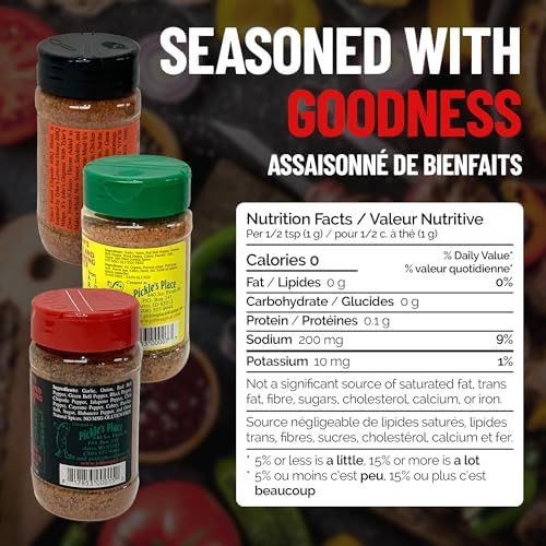 John’s Original Steak & Seasoning Spice – Gluten-Free, MSG-Free, Idaho-Made – Perfect for Steaks, Pork Chops, Burgers, Chicken, Seafood, Potatoes & More, 7 oz