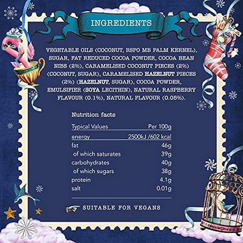 Monty Bojangles Vegan Chocolate Advent Calendar Chocolate Truffles (8.3oz), Perfect for Chocolate Lovers with Delicious Truffles, Gorgeous Christmas Advent Calendar