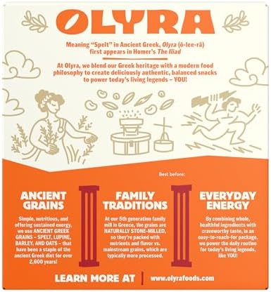 Olyra Organic Crème Breakfast Biscuit - Hazelnut - Kids Healthy Snacks, Low-Sugar, Good Source of Fiber - Pack of 4