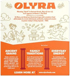 Olyra Organic Crème Breakfast Biscuit - Hazelnut - Kids Healthy Snacks, Low-Sugar, Good Source of Fiber - Pack of 4