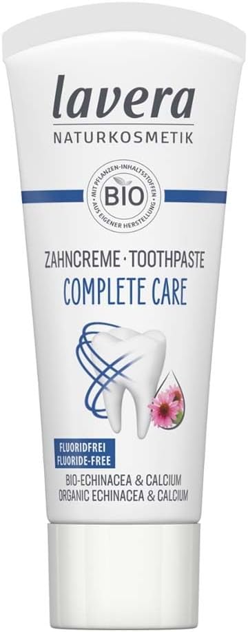 Lavera Natural Basis Complete Care Toothpaste Fluoride Free) Mini 0.68 fl oz