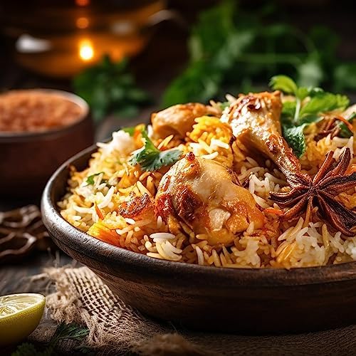 Shan - Special Bombay Biryani Seasoning Mix (60g) - Spice Packets for Spicy Meat Pilaf (Pack of 6)