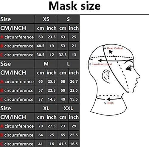 Sexy Latex Head Cover Hood Mask for Unisex Unique Cosplay Party,Black,XX-Large