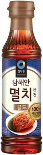 Premium Korean Anchovy Sauce Gold 17.6oz – Fermented Seasoning for Kimchi, Soups & Stews