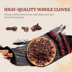 52USA Cloves 16oz in Bag | Whole, Fresh & Aromatic Cloves | Premium Spice for Cooking, Baking, & Tea | Natural, Non-GMO, Kosher Certified