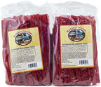 Backroad Country Old Fashioned Red Raspberry Twists - Licorice Candy - Made in the USA - 16 OZ (Pack of 2)