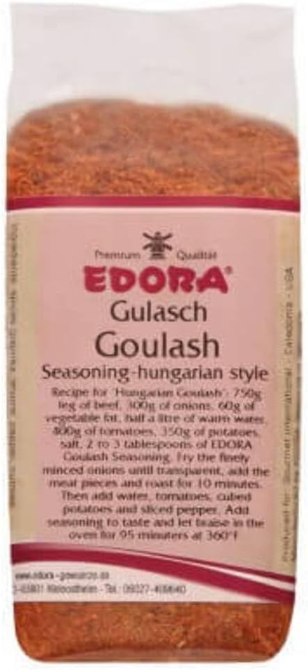 Edora Gulash Seasoning-Hungarian Style- 89.3 g