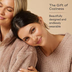 Softies DreamPlush Double Zip Jacket for Women – Ultra Soft Cozy Lightweight Full-Zip Tunic - Adjustable Waist - Pockets