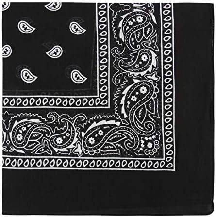 RIAH FASHION Fabric Face Cover Multi-Purpose Cotton Unisex Bandana - Mouth Shield Scarf Handkerchief, Headwear Balaclava Wrap