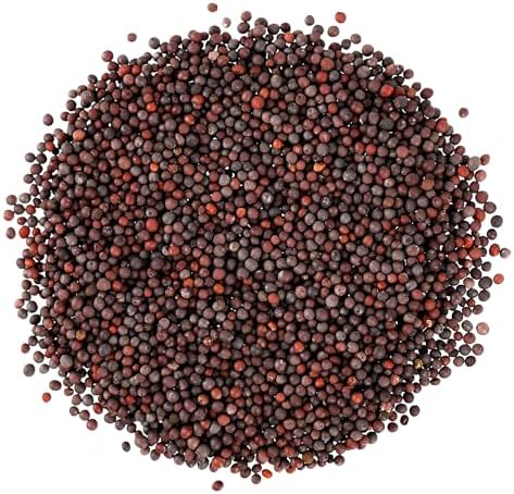 Food to Live Organic Brown Mustard Seeds, 12 Ounces – Non-GMO. Great for Sprouting, Pickling and Cooking. Non-irradiated. Bulk. Keto Friendly. Kosher