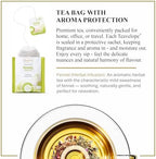 Ronnefeldt Teavelope Fennel – Naturally Caffeine-Free Herbal Tea with Pure Fennel – 25 Individually Wrapped Tea Bags