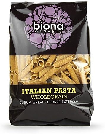 Biona Organic Bronze Extruded Wholewheat Penne (500g) - Pack of 6