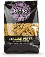 Biona Organic Bronze Extruded Wholewheat Penne (500g) - Pack of 6