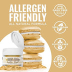 Luster Dust - Super Gold (4g 1x Jar) | Edible Vegan Dust & Paint for Cake Decorating, Ice Cream, Desserts, Cocktails and Beverages by Bakell