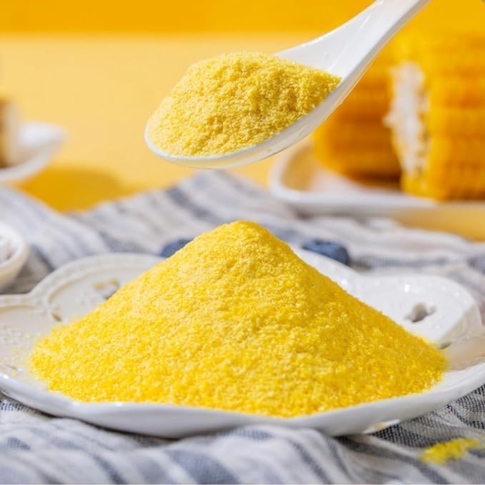 Corn Soup Powder Chinese Can，chinese food，Yam and Pueraria Corn Powder，Ready-To-Eat Breakfast Porridge, 600g,21Oz