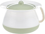 Generic Urinal Night Urines Jug Spittoon Chamber Bucket with Lid Handle Potty Urinal Bottle Hosehold Spittoon for Home Use Female Male, Green