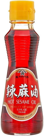 KADOYA Hot Toasted Sesame Oil, 5.5 OZ