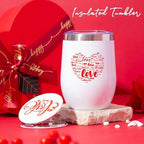 Mothers Day Gifts Mom Gifts Birthday Gifts Box for Girlfriend Wife Lover Valentine's Day Gifts for Women Heart-shaped Red Rose Love Gift Basket Love You Present Wedding & Engagement Anniversary Roman