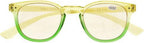 CessBlu Ladies Blue Light Filter Glasses Stylish Computer Eyeglasses for Women Reading