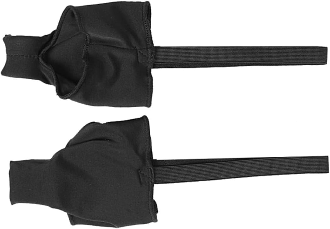 2pcs Thumb Straightener and Hallux Valgus Corrector for Adults, Black S, Bunion Splint for Foot Relief and Valgus, Suitable for Women