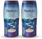 Horlicks Malted Milk Powder 400 Gram (Pack of 2) - Made in England for Malt - Creamy, Malty Taste - Free From Artificial Colors, Sweeteners, and Preservatives