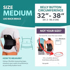 BraceAbility LSO Back Brace for Women and Men - Medical-Grade Lumbar Brace for Herniated Disc, Sciatica, Spinal Stenosis, Spondylolisthesis, Post-Surgery Recovery, Hot and Cold Therapy (M)