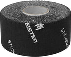 Meister StickElite Professional Porous Athletic Tape - 15yd x 1.5" - Black - 3 Rolls