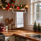 Funny Christmas Melting Snowman Kitchen Towels, Christmas Snowman Dish Tea Towels for Kitchen Decor, I'm Fine Just Having a Meltdown Xmas Winter Hand Towel for Bathroom, 16x24 Inch,CC105
