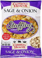 Country Hearth, Stuffing Sage & Onion Cubed, 12 Ounce