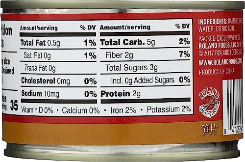 Roland Products Bamboo Shoots - Sliced - 8 Ounce , United States,