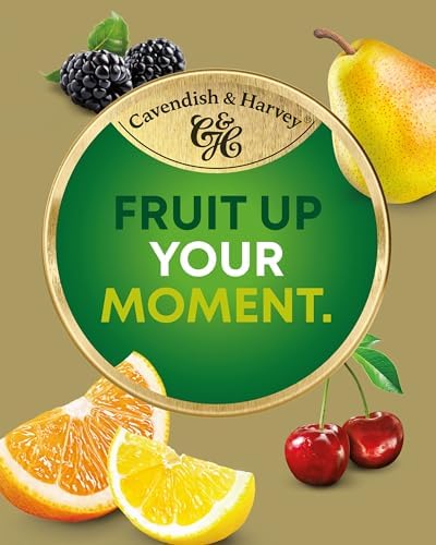 Cavendish & Harvey, Fruit Candy, 200g Can