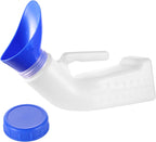 Urinals for Men Women Unisex Urinal Bottle Spill Proof Portable Pee Bottles Female Urinal Screw Cap Lid and Funnel for Car, Travel, Elderly & Incontinence 1 Pack 1200ML