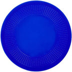 Dycem Non-Slip Mat, Ideal Daily Living Aid for Independent Living and Caregivers, Designed to Address Stabilization and Gripping Problems Found Around the Home, Blue Textured Pad 7-1/2" Diameter x 1/8"