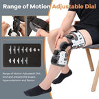 OA Unloader Knee Brace, OA Knee Brace Medial or Lateral Osteoarthritis Unloader Knee Support for Arthritis Pain Bone on Bone Knee Joint Pain and Degeneration (Right)