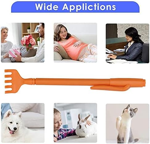 1Pc Random Color Portable Extendable Telescopic Plastic Back Scratchers Hand Massager Back Itching Scalp Scratchers Massager,Hand Massage Tool for Massagers Men and Women Massage Equipment