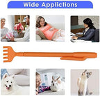 1Pc Random Color Portable Extendable Telescopic Plastic Back Scratchers Hand Massager Back Itching Scalp Scratchers Massager,Hand Massage Tool for Massagers Men and Women Massage Equipment
