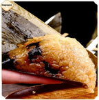 Zongzi - Traditional Chinese Glutinous Rice Zongzi, Wrapped In Bamboo Leaves - Carefully Selected Ingredients - Ready To Eat After Heating - Dragon Boat Festival/Choices For Festival Gifts（98.76oz）