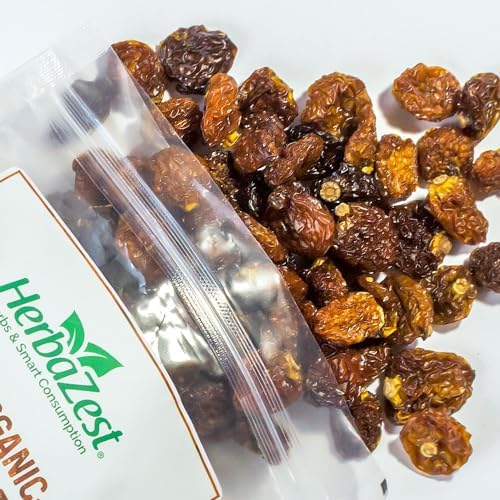 HerbaZest Goldenberries Dried Organic (32oz) – USDA Certified Organic – Vegan, Non-GMO & Gluten Free – Deliciously Exotic, Perfect for Snacks, Baked Goods, Yogurt, Cereal & Smoothies