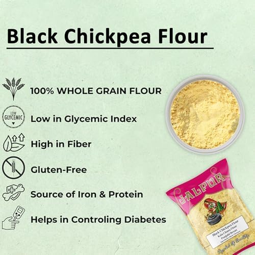 Black Chickpea Flour (punjabi besan) - 200g