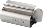 XYKEEY Toothpaste Squeezer Tube Squeezer - Toothpaste Squeezer Roller Tube Squeezer Tool, Rolling Tooth Pastetooth Paste Squeeze Dispenser Tube Wringer, 1 Pack (Stainless Steel)